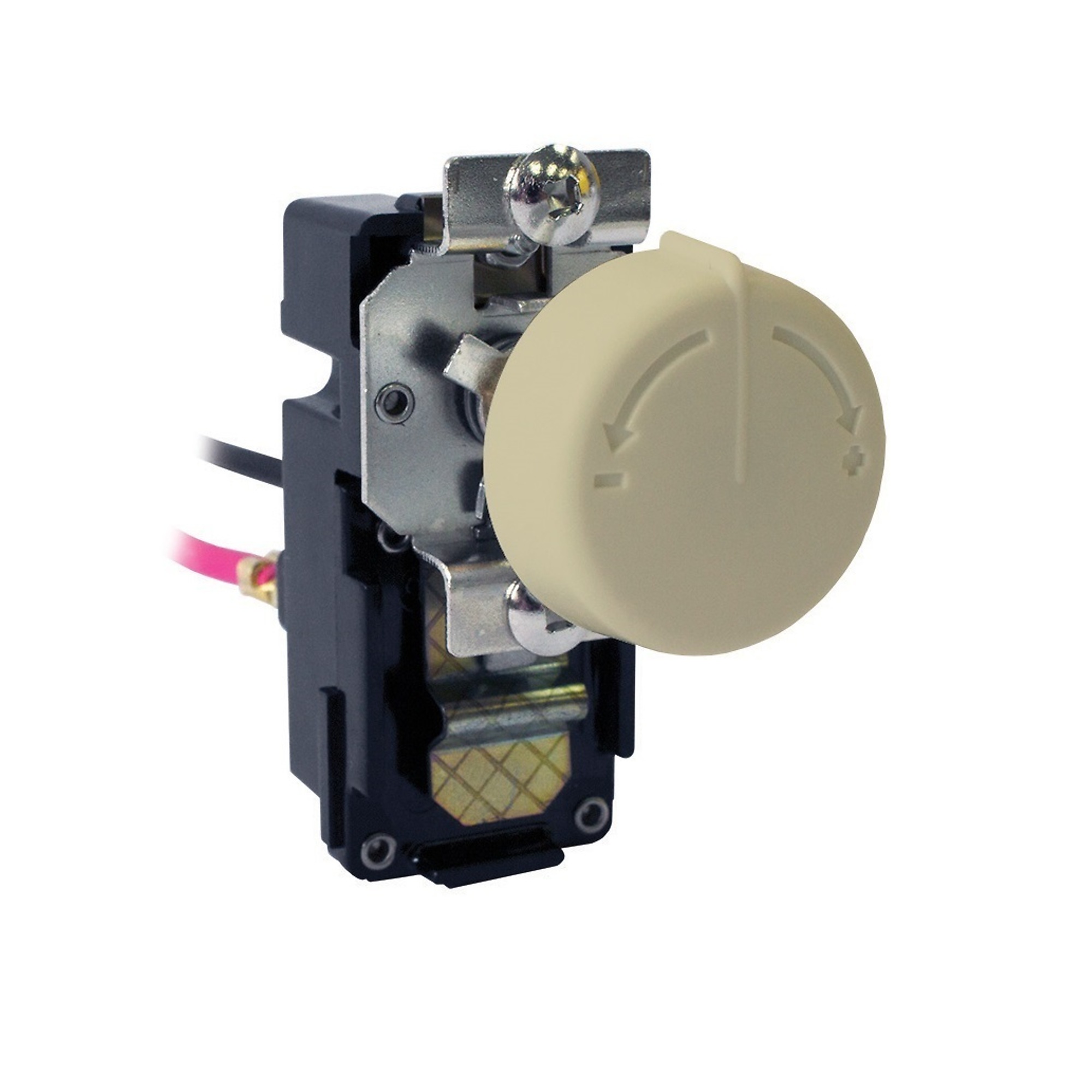 King Electrical Wall Heater Built-In DP Thermostat Kit, Color Almond, Compatible With PX, Model# TKIT-2A
